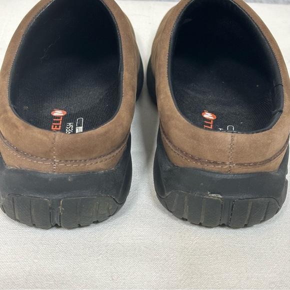 Merrell Encore Mule Nubuck Leather Casual Slide Shoes-Slate Brown-Women Size 8.5 - Picture 4 of 9